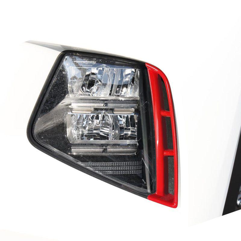 Carbon Fiber Front Fog Light Frame Trim Cover For Hyundai Tucson NX4 2024 Exterior Accessories