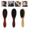 Natural Wood Hair Brush For Sensitive Scalp Gentle Voluminous Hair Anti Static Portable