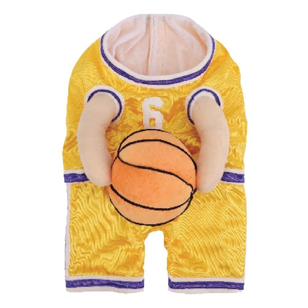 

Костюм для баскетбольной собаки на каждый день, забавный, комфортный, костюм для косплея собаки, костюм для питомца S