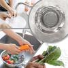 Kitchen Sink Strainer Stainless Steel Anti-clogging Stainless Steel Drain Stopper Rust-proof Pool Drain Food Catcher Filter For