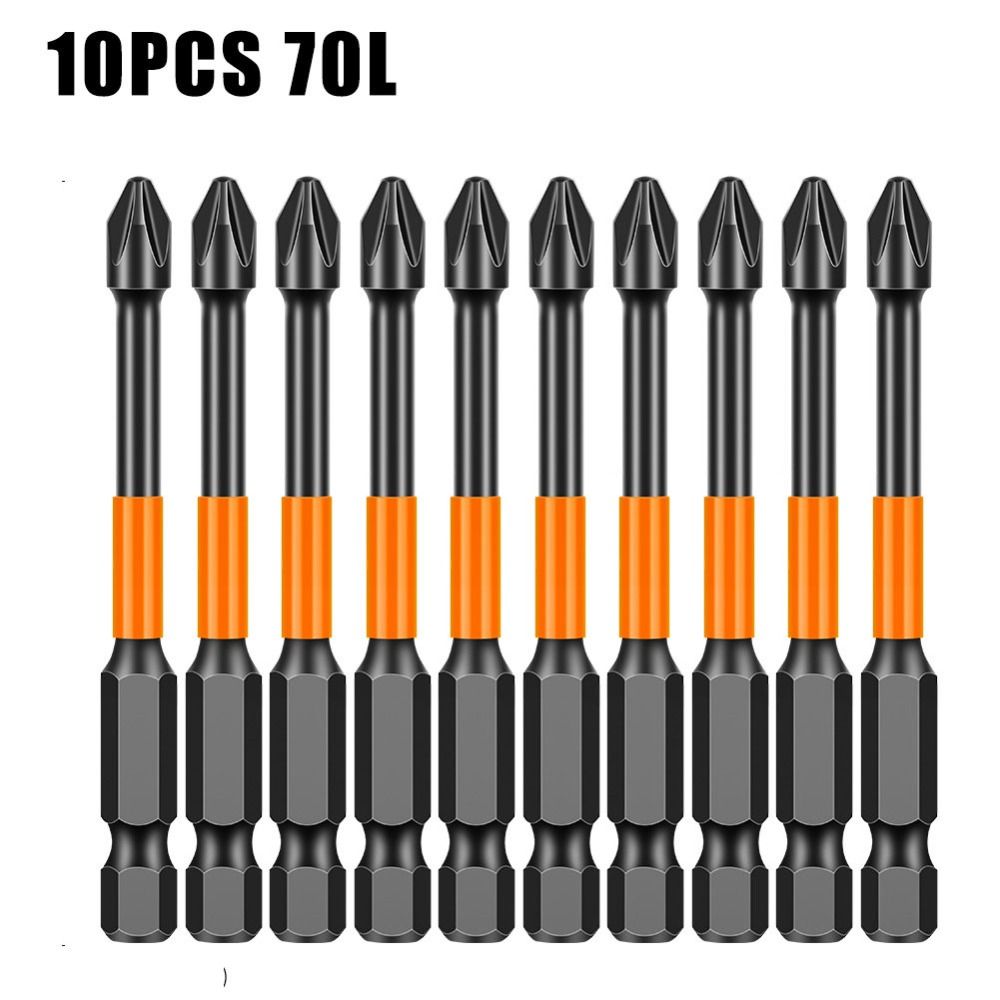 6pcs/10pcs Hight Hardness Cross Screwdriver Drill Bit Screw Driver Hand  Electric Screwdriver Head