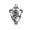 Charms Rose Lotus Pendants Wedding Jewelry Findings QC107