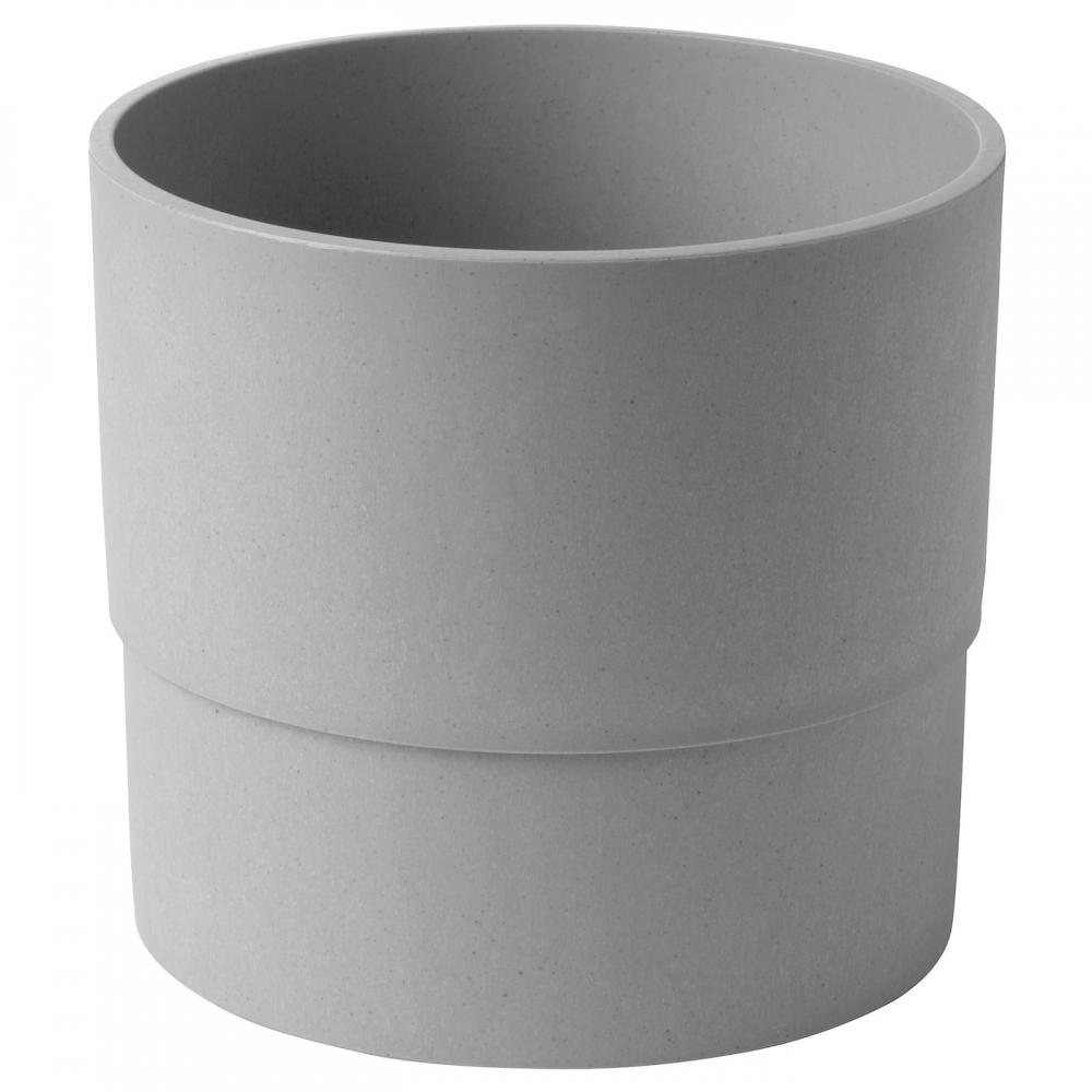 

IKEA NYPON plant pot in outdoor gray 15 cm