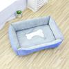 Pet Nest All-Season Universal Cat & Dog Bed - Rectangular, Bone-Shaped Pad for Medium To Large Pets