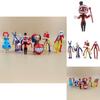 Colorful Pvc Cartoon Model Figures Of Magical Number Circus For Trendy Car Decoration