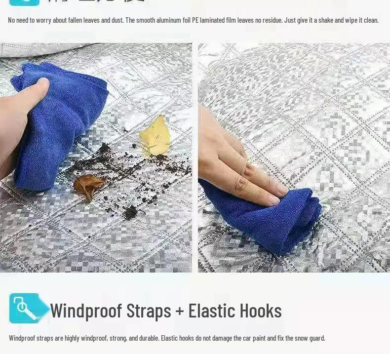 Yadea Elektrisches Dreirad Frontscheibe Schnee- und Frostschutz Wasserdichte Sonnenblende.