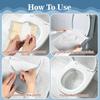 20/50/100pcs Disposable Toilet Seat Individually Wrapped Degradable Soluble Water Toilet Covers Paper Travel Hotel Toilet Pads