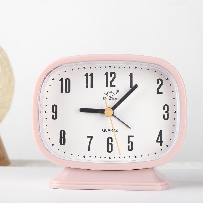 

Простой Современный Бесшумный Будильник с Большой Буквой M для Пожилых, Студентов, Детей, Настольные Часы для Спальни, Прикроватные, Настольные, для Гостиной