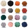 Modern Minimalist Knit Throw Pillow With Lamb Wool Cover For Home Decor And Couch Comfort