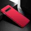 Coque de protection - BOOLING - Samsung Galaxy S10e - Souple - Rouge - Lot 2 verres trempés