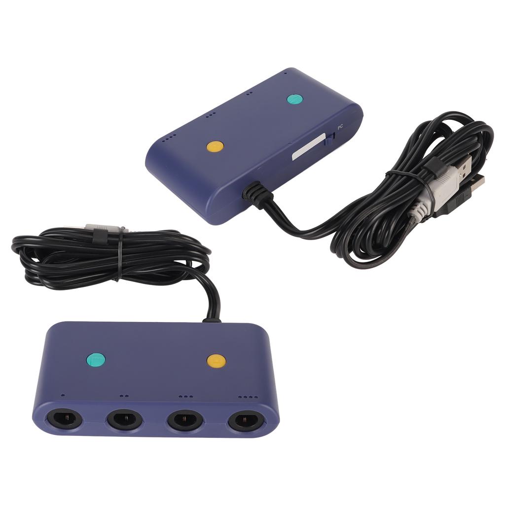 for Gamecube Controller Adapter 3 in 1 Game Controller Converter for Wiiu for Switch PC