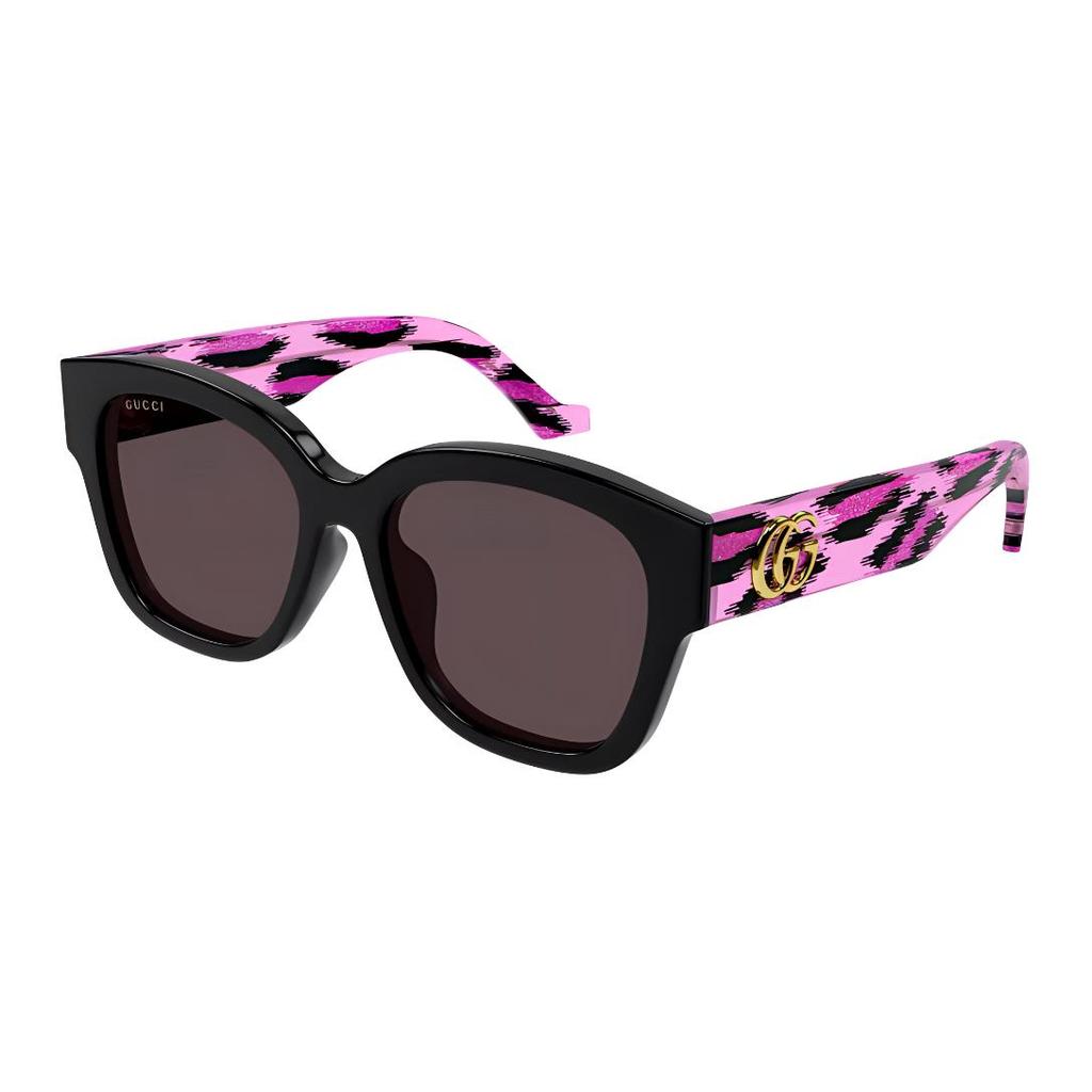Gucci Square Sunglasses With Hinge Temples Men Sunglasses Black GG1550SK-004