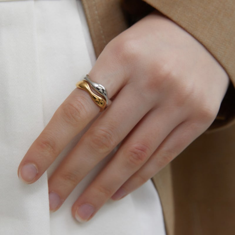 GETMEBLING Wave Ring