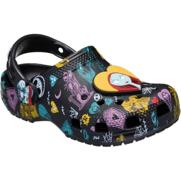 Crocs Classic Nightmare Comfortable Versatile Clogs Kids clogs Black 211421-90H