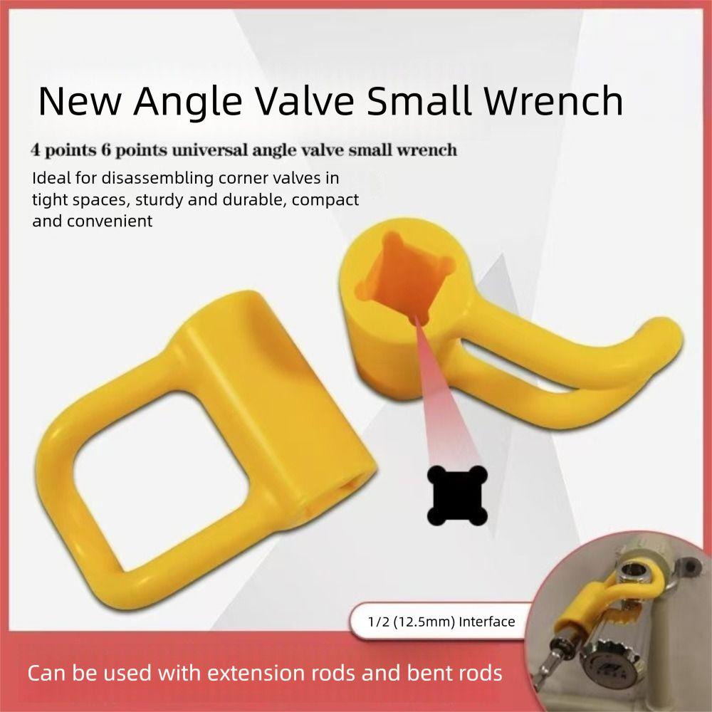 Plumbing Tool Triangular Valve Faucet Spanner Angle Valve Faucet Angle Stop Valve Wrench  Spigots