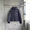 Hoogwaardige donsjas Ouyang Nana tweede generatie capsule zwart label broodjas herfst en winter warme koppeljas