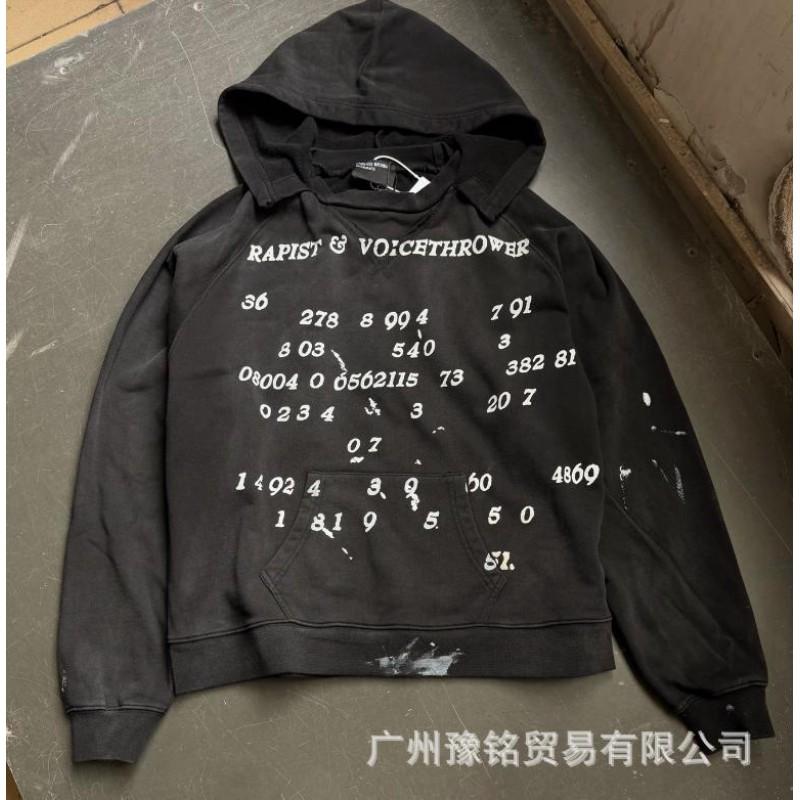 Unisex Oversized Cotton Graphic Print Hoodie Streetwear Loose Fit Casual Sweatshirt