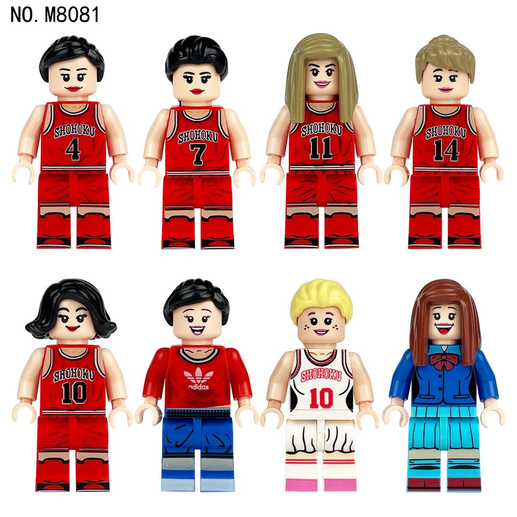 M8070 M8077 M8101 Sports Football Player Star Messi Building Block Toy