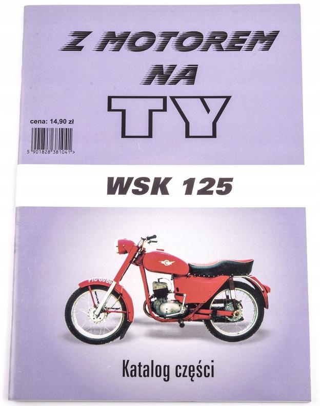 Parts Catalog Diagram Instructions Wsk 125 M06 Book