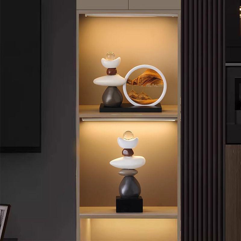 Quicksand Painting Ornament for Living Room, TV Cabinet, Wine Cabinet, and Office Décor