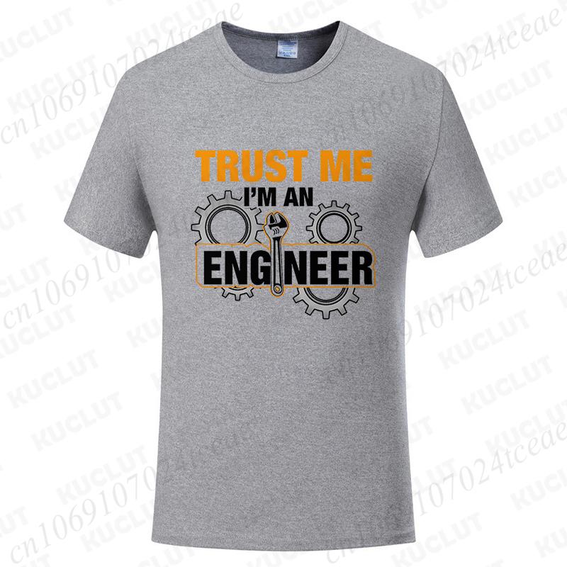 

Поверь мне, я инженер Дизайнерские футболки для мужчин Смешные футболки с надписями для гиков Программист Уличная одежда Повседневная футболка с коротким рукавом и круглым вырезом 4XL