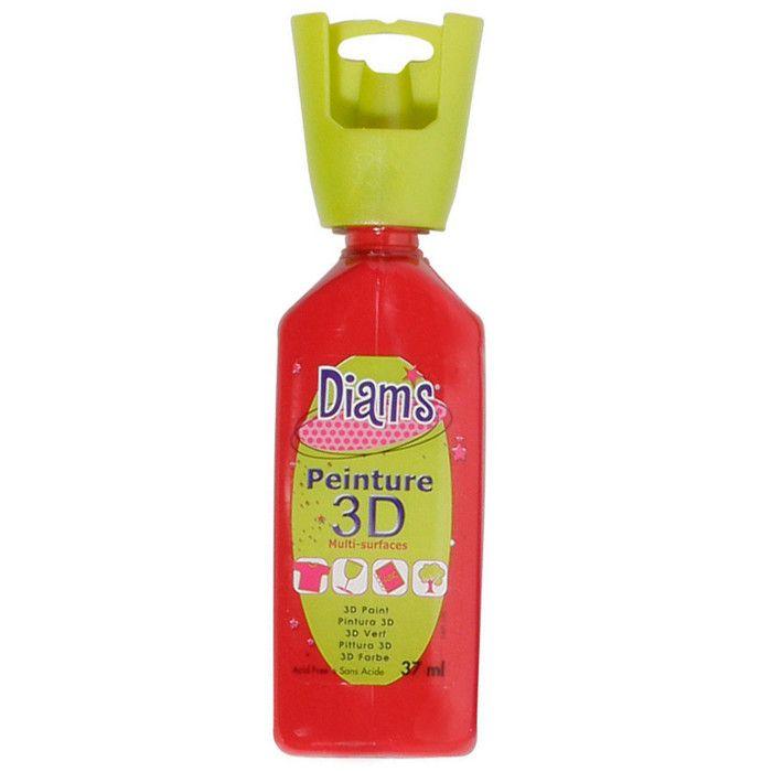 Diam's 3D Paint 37 Ml Glossy Deep Red
