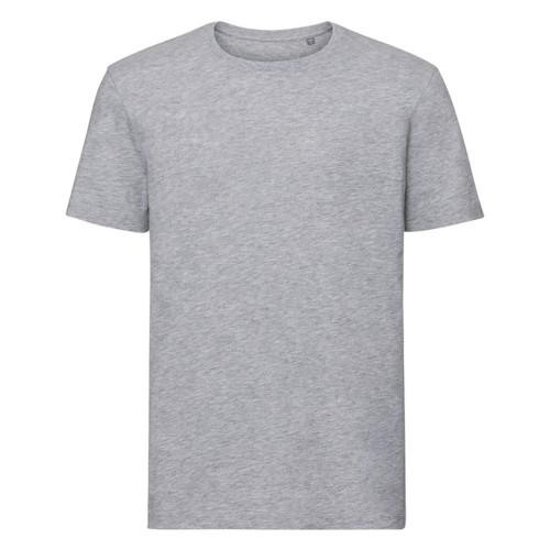 Russell Pure Organic Mens Heather T-Shirt