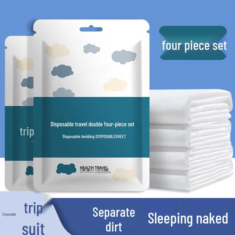 Disposable Hotel Travel Bedding Set