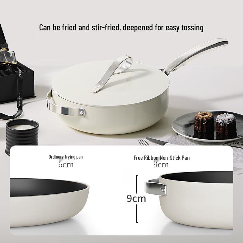 Velosan 26cm Ceramic Glaze Non-stick Frying Pan