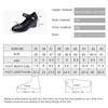Fashion Mom Shoes High-heel Wedge 2024 New Women Autumn Shoes Round Head Mid-aged Shallow Mouth Ladies Shoes
