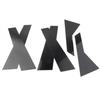 For VW Jetta -  Door Trim Pillar Posts 6pcs/ Set Piano Cover Black