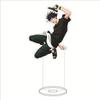 Jujutsu Kaisen 16cm Figure Acrylic Stand Set - Gojo Yuji Megumi Nobara Toge Maki Collectible Anime Figurines with Stand Ideal Gi
