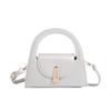 Niche High-End Handbag for Women New Semi-Circle Shoulder Bag Versatile Commuter Retro Lock Crossbody Bag Trendy