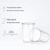 Miaojie Disposable COOL Cups 240ml - 1000 Count