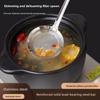 Stainless Steel Oil Strainer Anti-scalding Skimmer Spoon  for Remove Floating Oil Foam