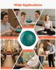 Steel Tongue Drum, 16.5cm 11 Notes Rain Drum for Outside Garden, D Major Musical Drums with Music Book & Mallets, Percussion Instrument for Meditation