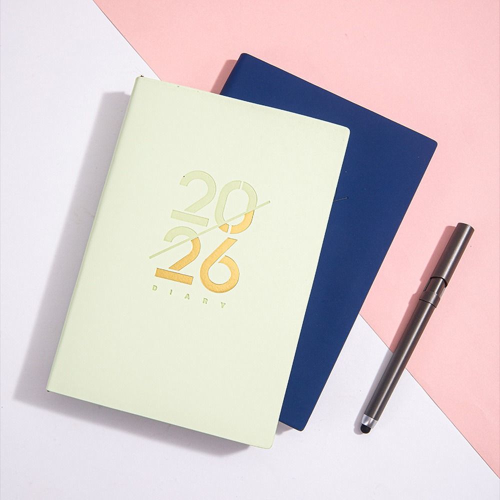 12 Months A5 Agenda Planning Notebook Wear-resistant To-do List Notebook  Office Supplies