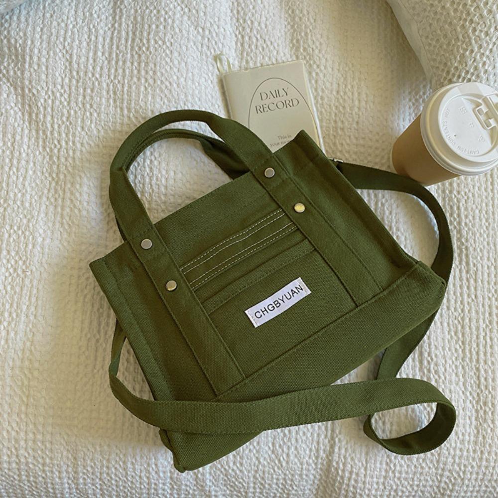Handbag Canvas Bag Simple Cloth Crossbody Bag Casual Shoulder Bag  Boys