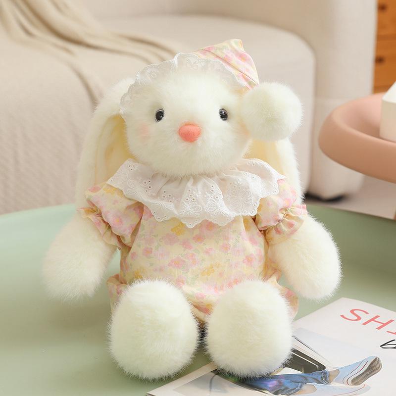 Piaopiao Rabbit Doll: Lolita Pastoral Plush Toy - Birthday Gift for Girls 37 cm / 290 g
