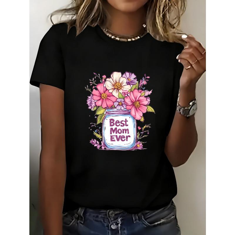 3388# Short-Sleeved New T-Shirt Top Women S Clothing Summer Essential Travel Date Gift Vacation Seaside S чёрный