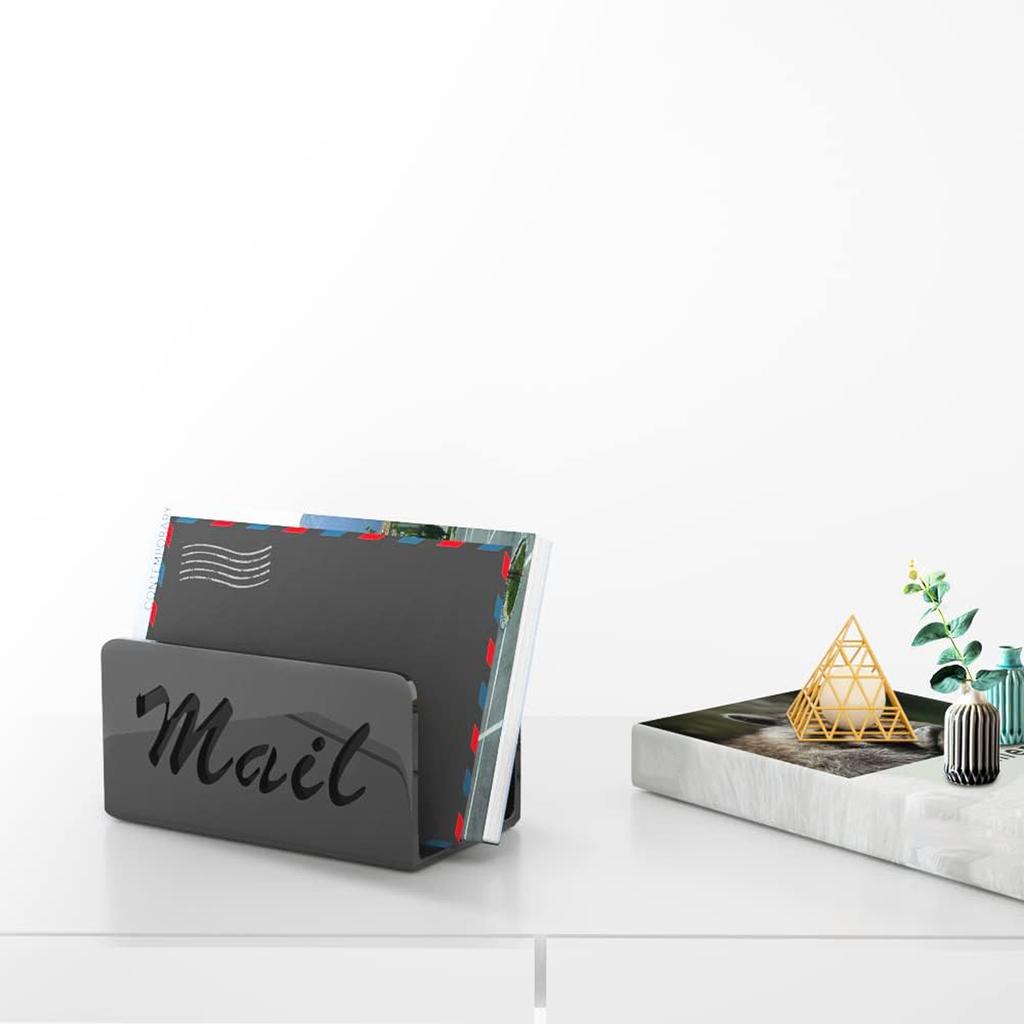 Durable Envelope Tray Office Document Storage Holder Letter Mail Sorter Postcard Stand Organizer Rack for Office