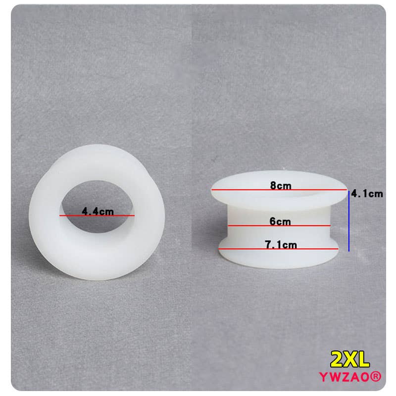YWZAO Anal Plug Hollow Silicone Ring G44