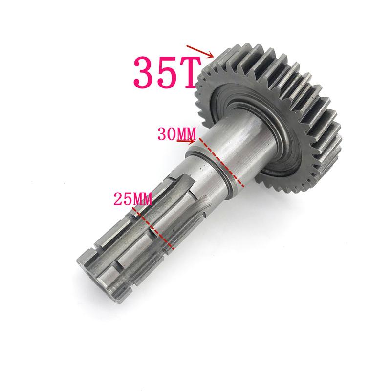 35T Output Gear Shaft For 200CC Go Kart Dune Buggy