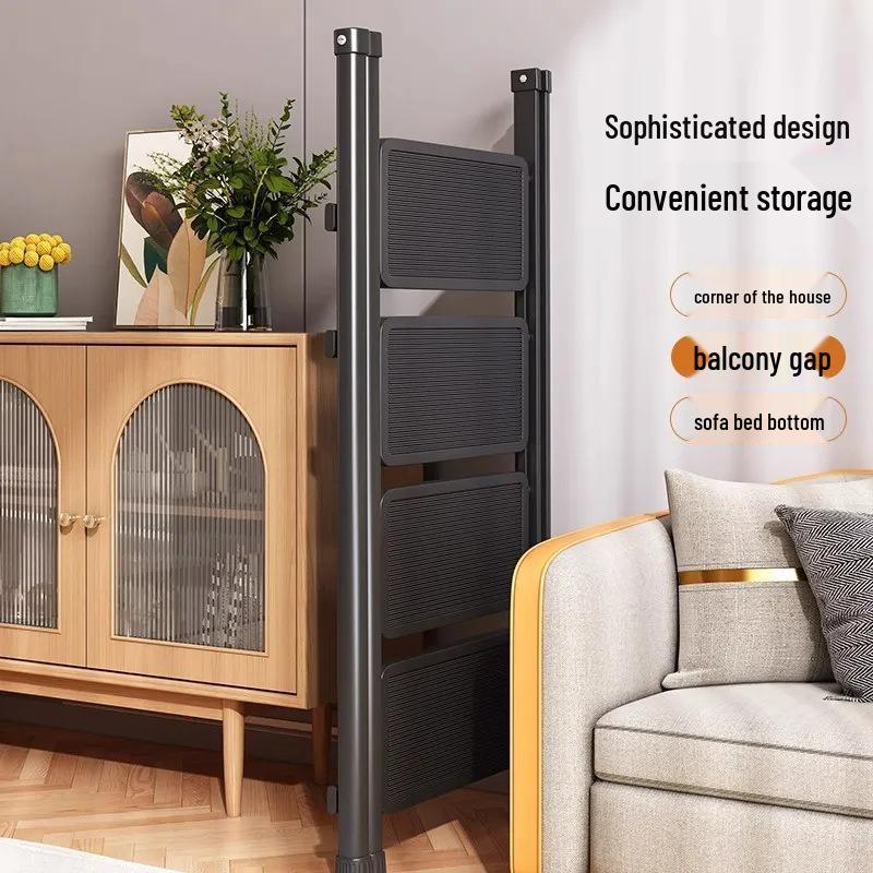 Lightweight 3-Step Folding Telescopic Ladder