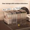 For Collection Storage Album Storage Box CD Disc Rack Desktop Disc Black Vinyl Record Magnetic Tape Display Storage Rack