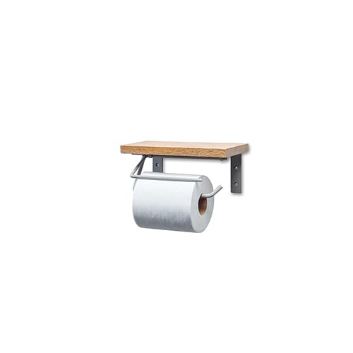 41432 Toilet Paper Holder, Single, Warm Gray, Posh Living