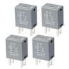 4 Pcs 12088567 8567 Automotive Relay - 12VDC 30A 4-Pin, High-Performance Automotive Relay 12088567 Fit For Buick, Cadillac, Chevrolet, GMC - OEM