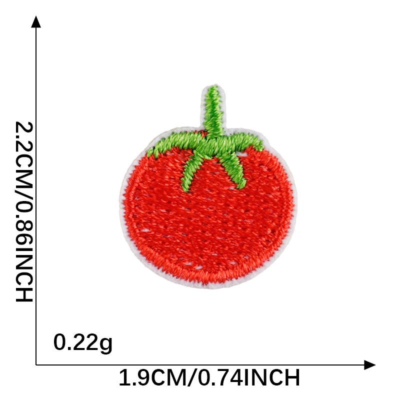 Cartoon Animal & Fruit Embroidered Patch for DIY Accessories and Handbooks