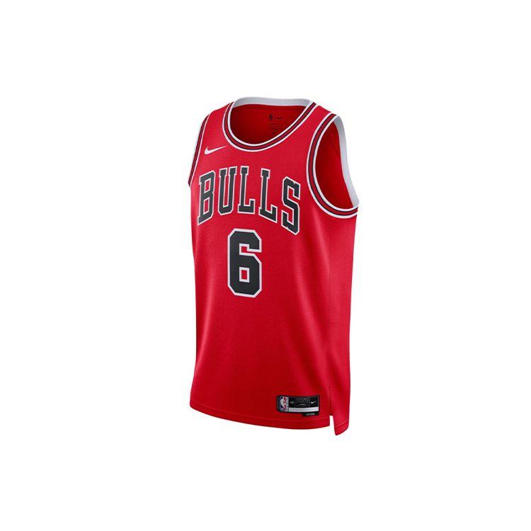 

Nike Баскетбольный жилет с круглым вырезом и цифровой печатью Sw Fan Edition 22-23 Chicago Bulls Caruso No. 6 Мужские топы Красные DN2000-661 M