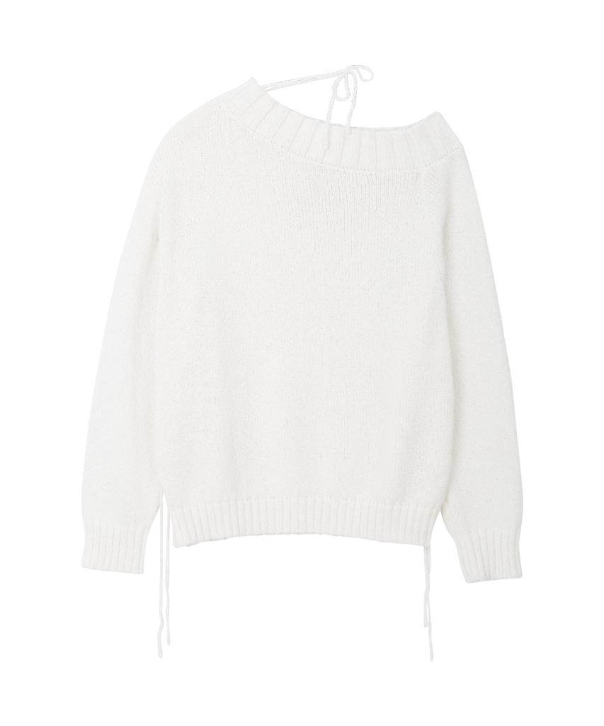 Biteoseljeu Orsay Off-Shoulder Knit - White